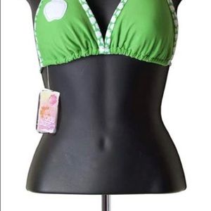 1 half black female woman & 1 stand